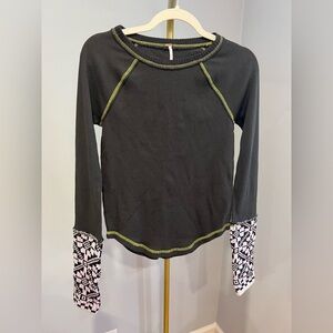 NWT FREE PEOPLE She's Reversible Cuff Top